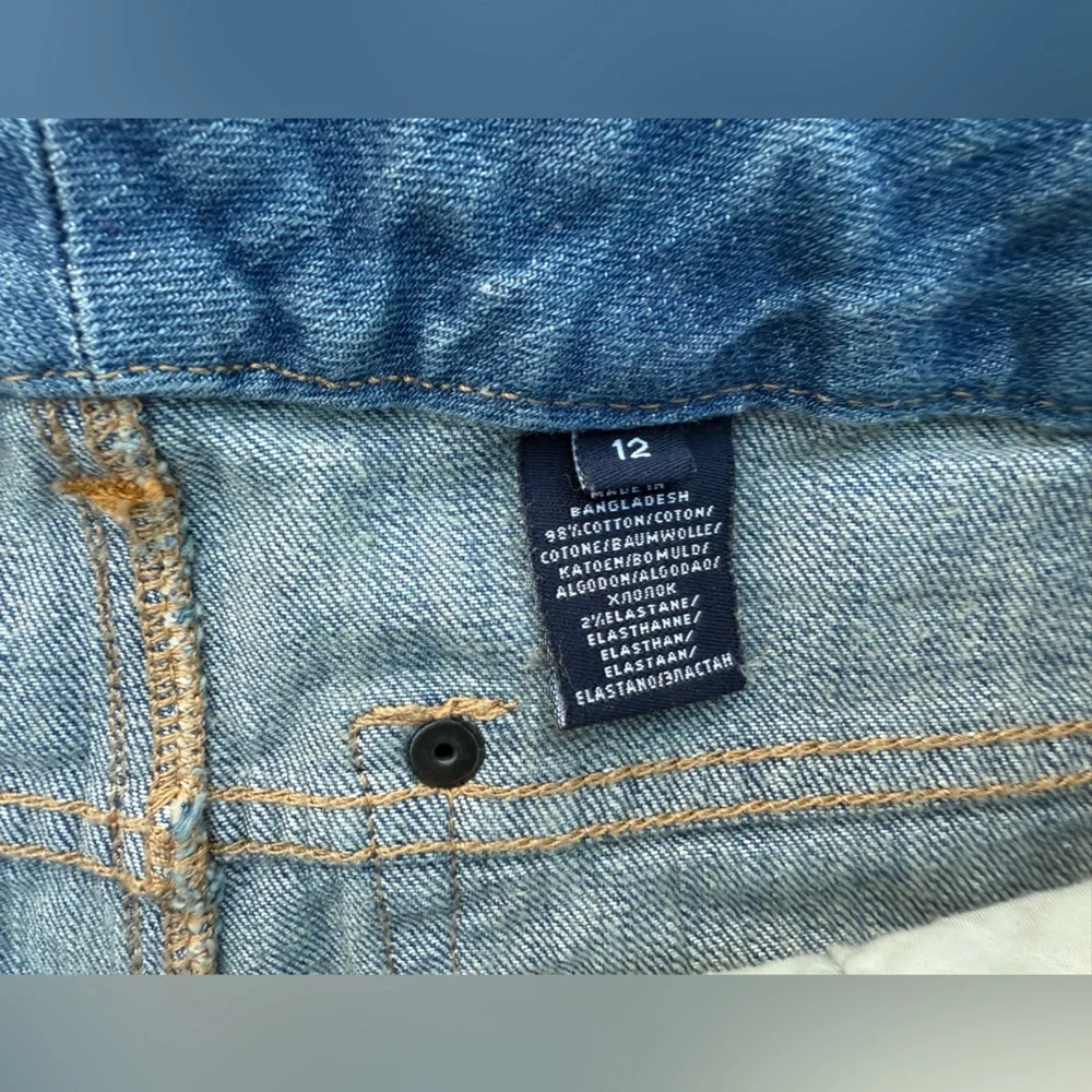 Ralph Lauren Kids Straight Leg Denim Jeans Blue Girls Size 12